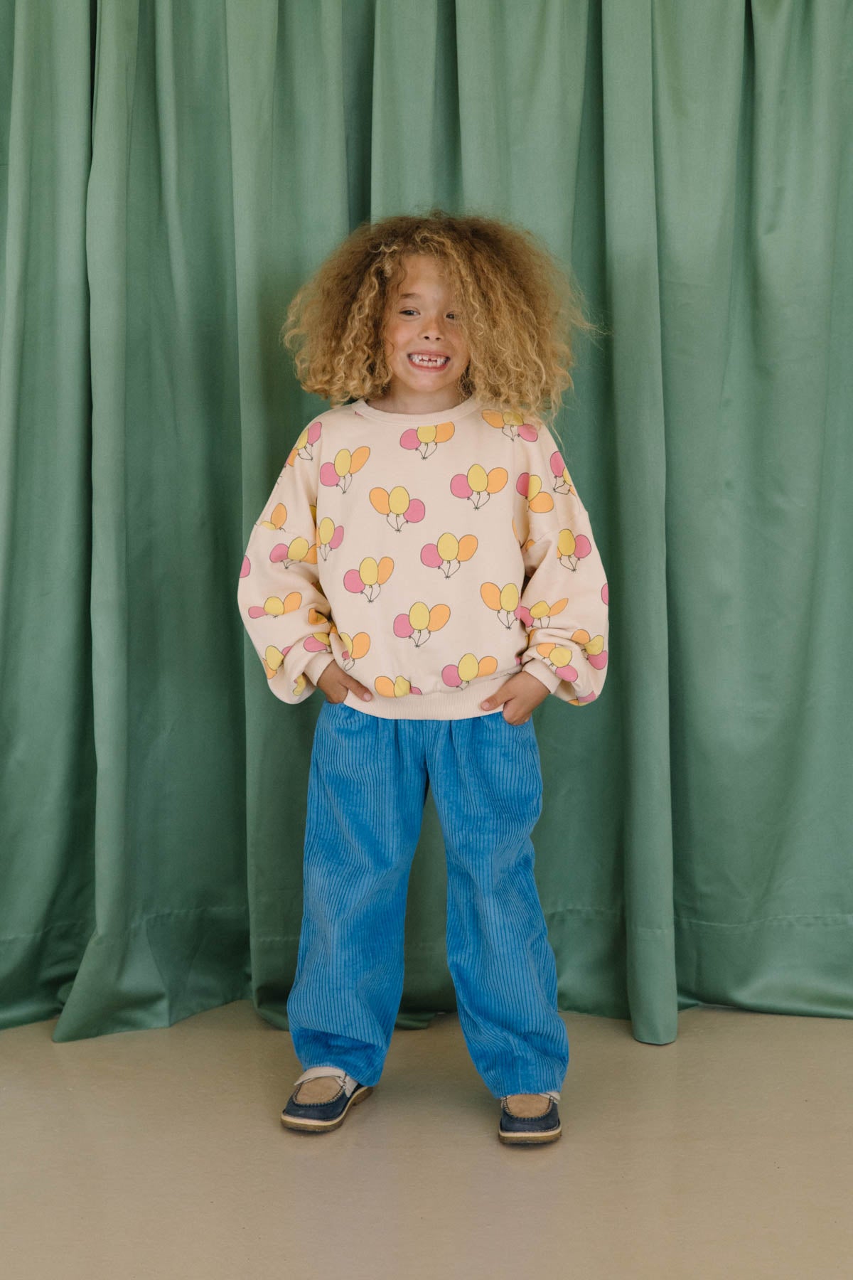 Pantalon Elia Corduroy Bright Blue