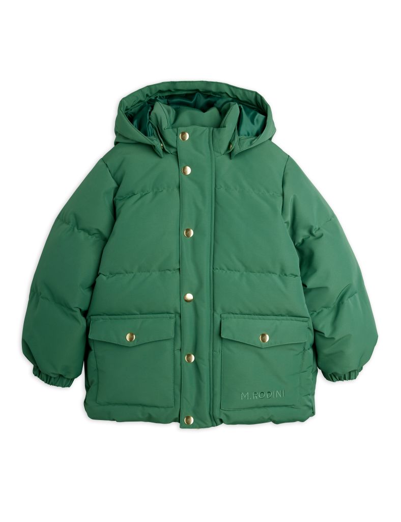 Solid Heavy Puffer - Green