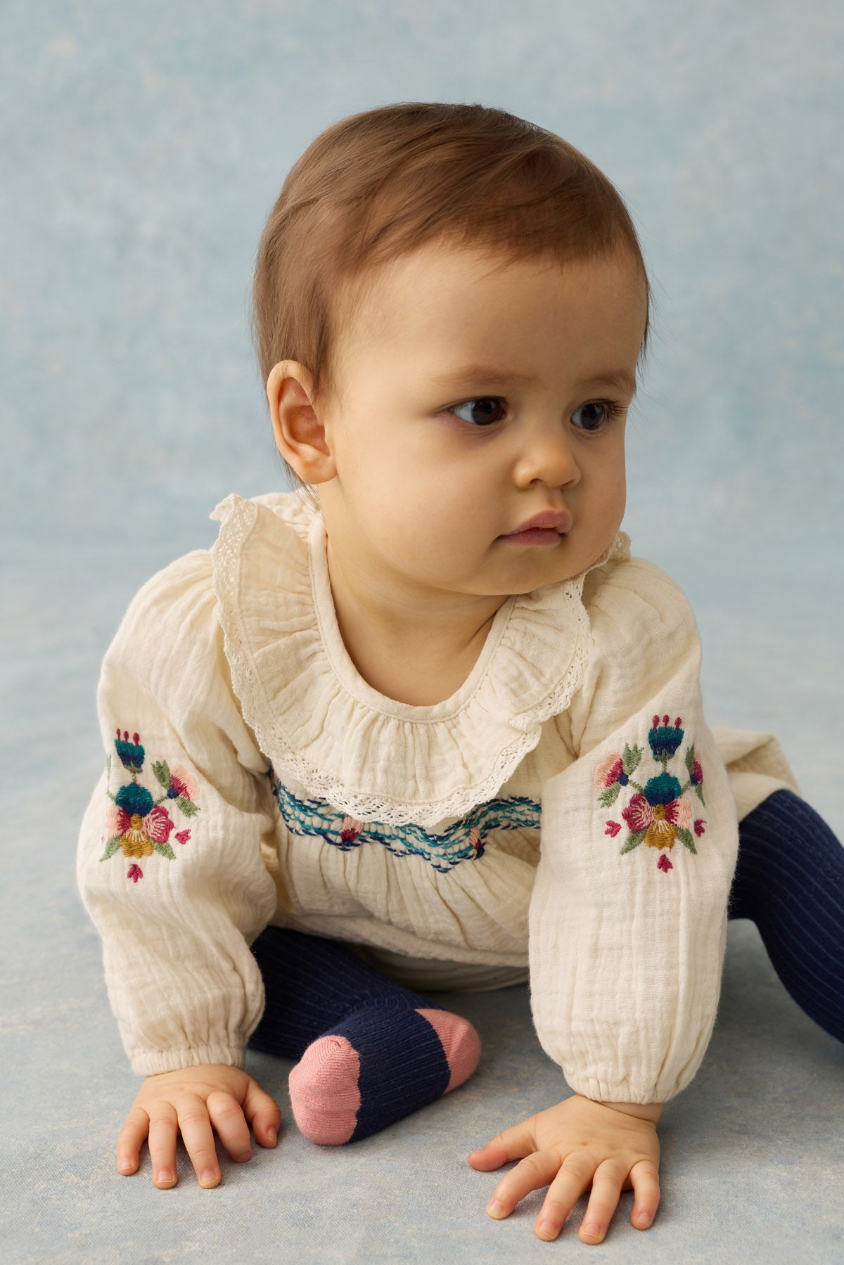 Helia Top and Bloomer - Cream
