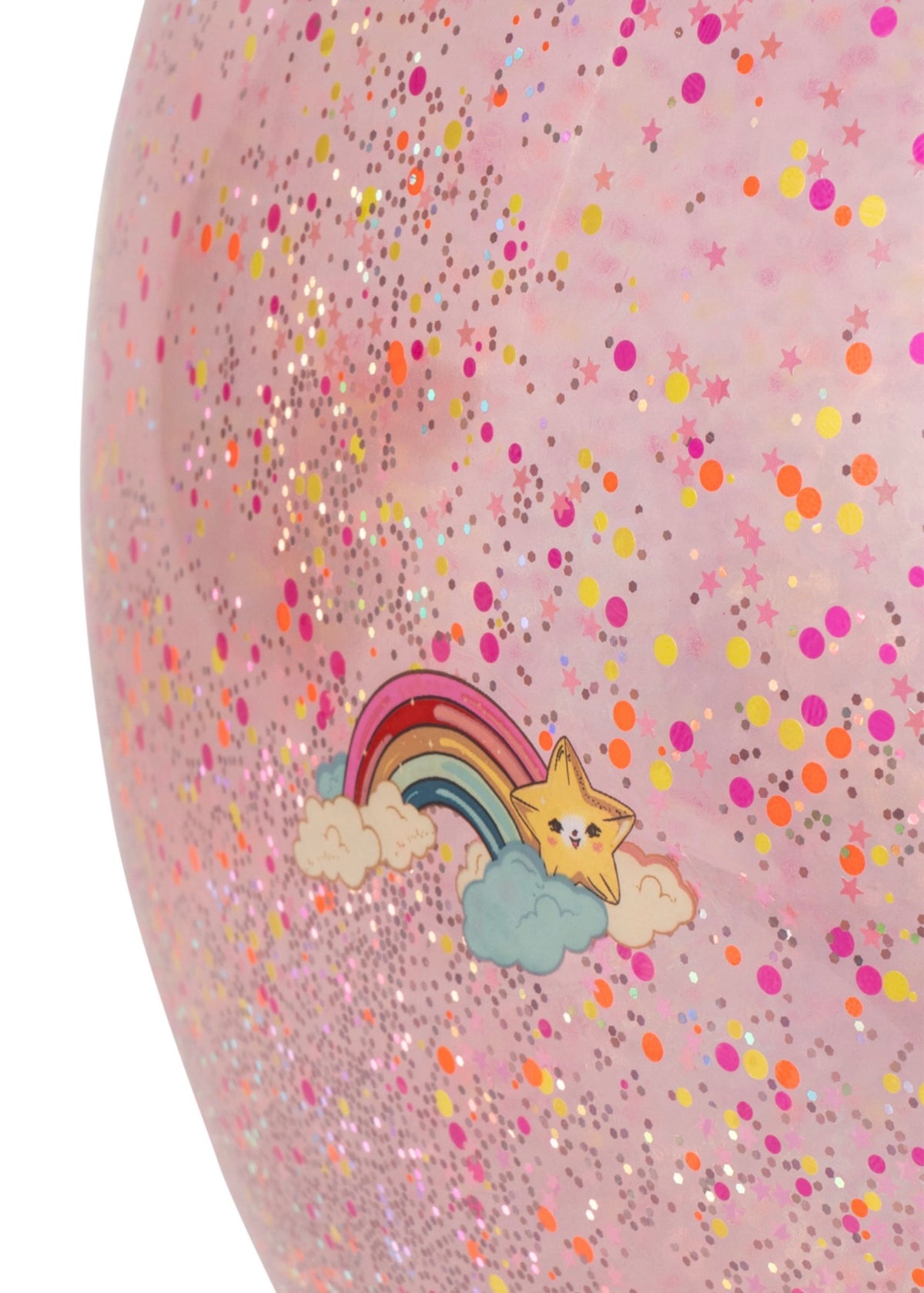 Glitter Jump Ball - Rainbow