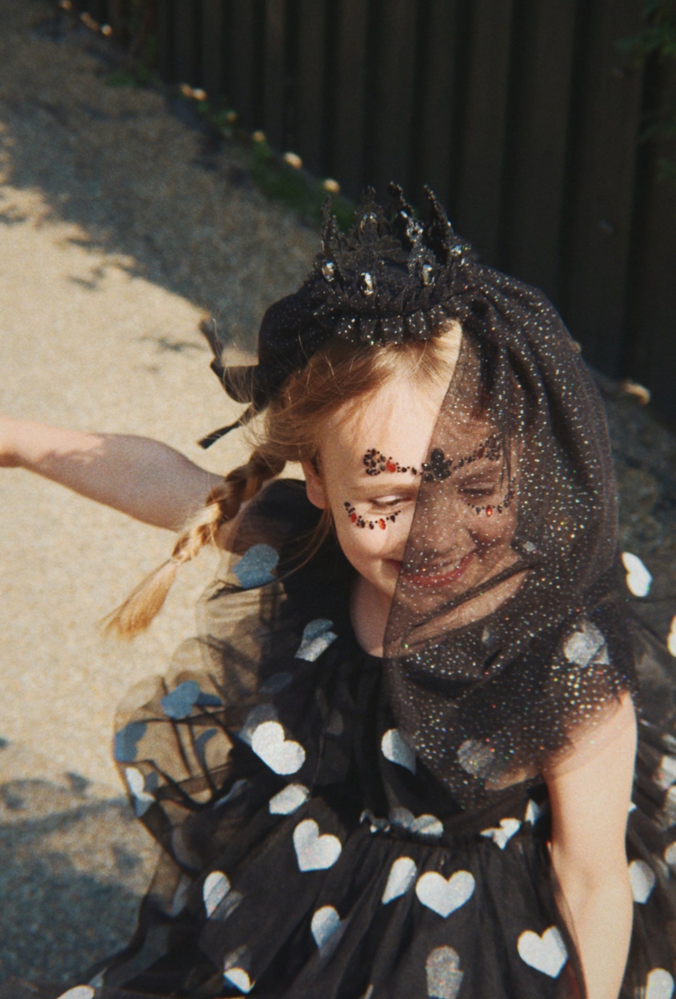 Glitter Dress - Black (Preorder)