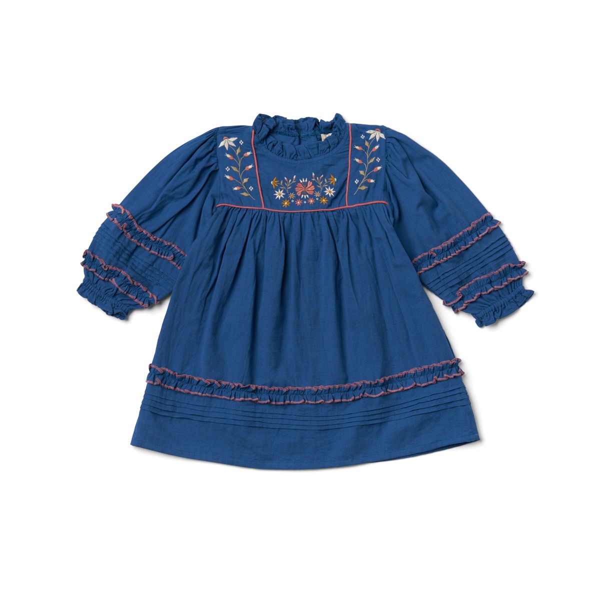 Amelia Dress in Bijou Blue