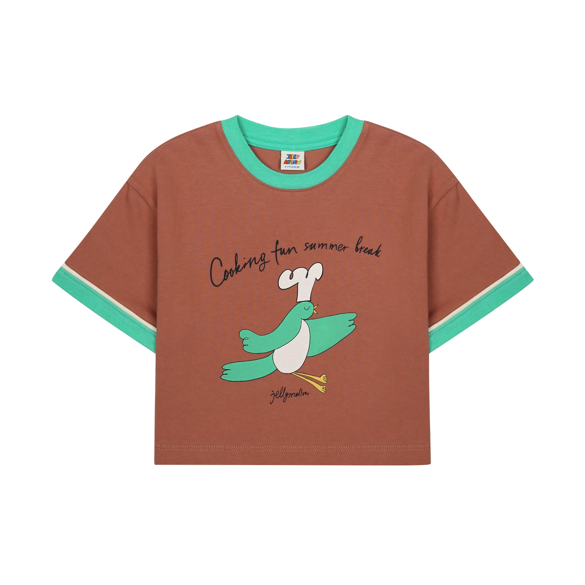 Cooking Bird T-Shirt - Chocolate