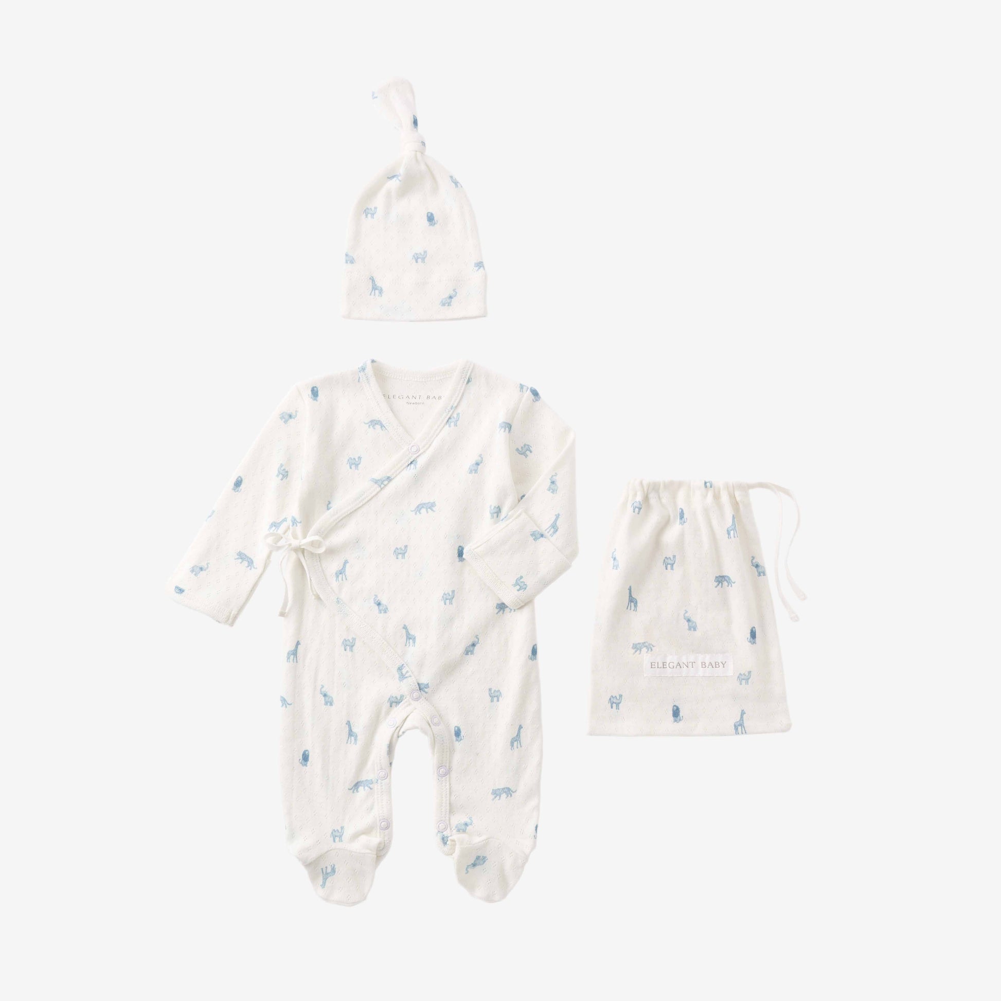 Blue Safari 2pc Bag Set