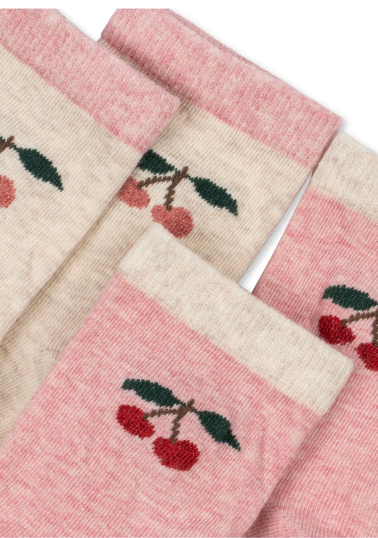 2 Pack Cherry Sock - Cherry