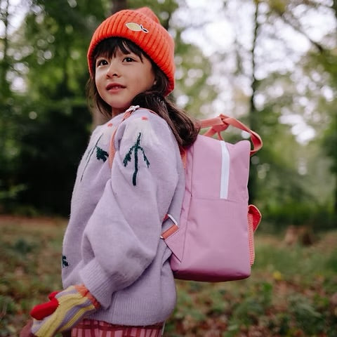 Backpack Small With Envelope - Rosebay Pink