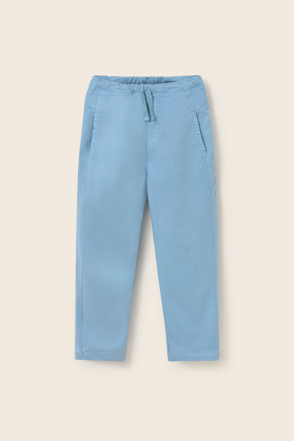 Fabio Twill Pull-On Pants - Blue