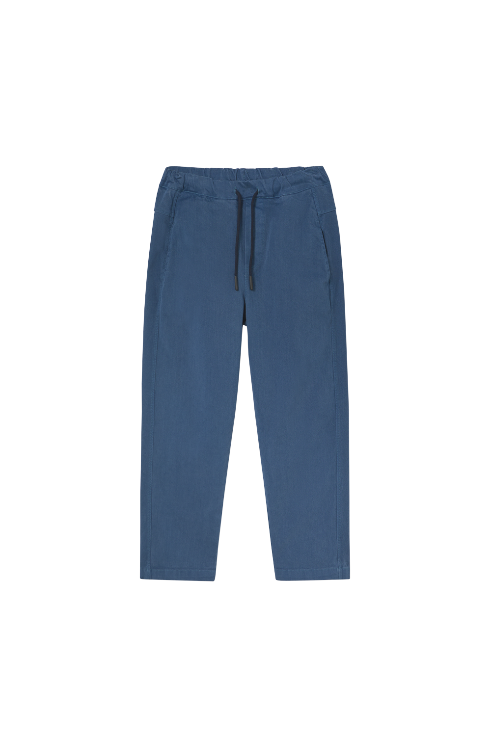 Cotton Peach Twill Pants - Blue Midnight