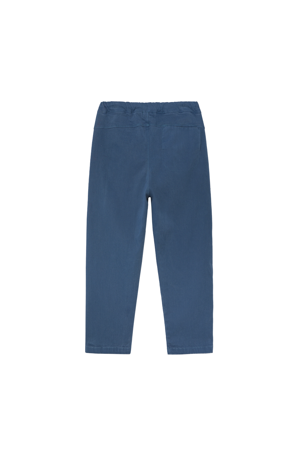 Cotton Peach Twill Pants - Blue Midnight