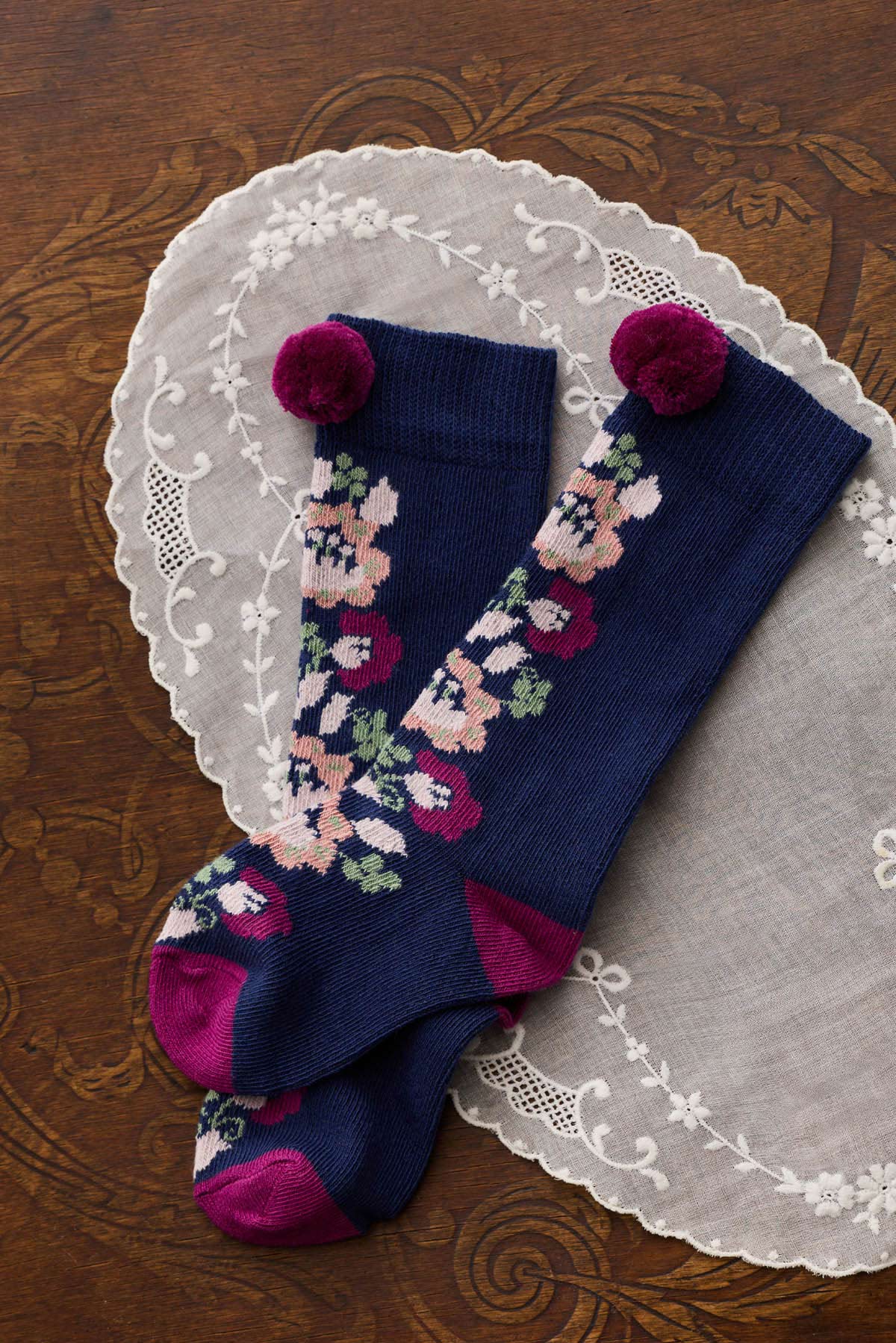 Chelie Socks - Midnight