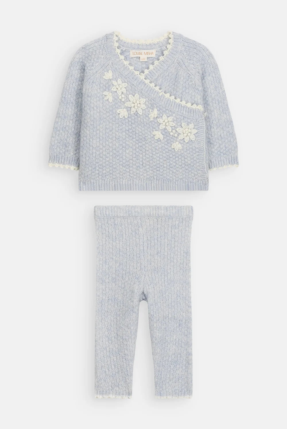 Lilana Cardigan and Leggings - Cloud