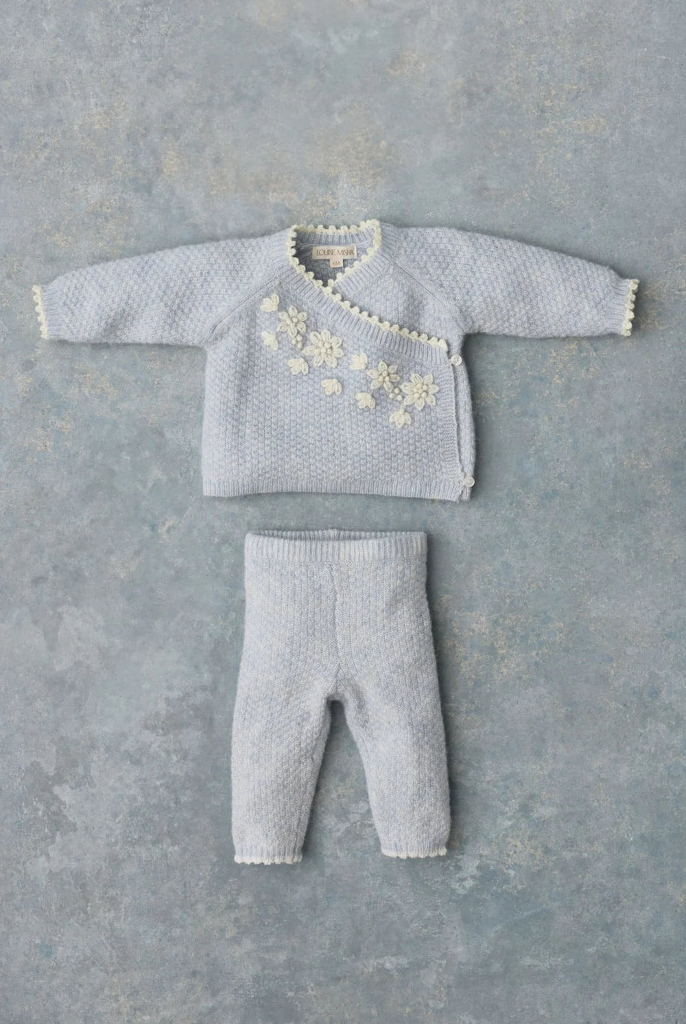 Lilana Cardigan and Leggings - Cloud