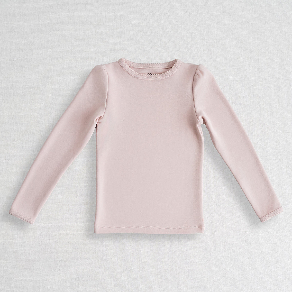 Long Sleeve Beaufort Tee | Misty Rose