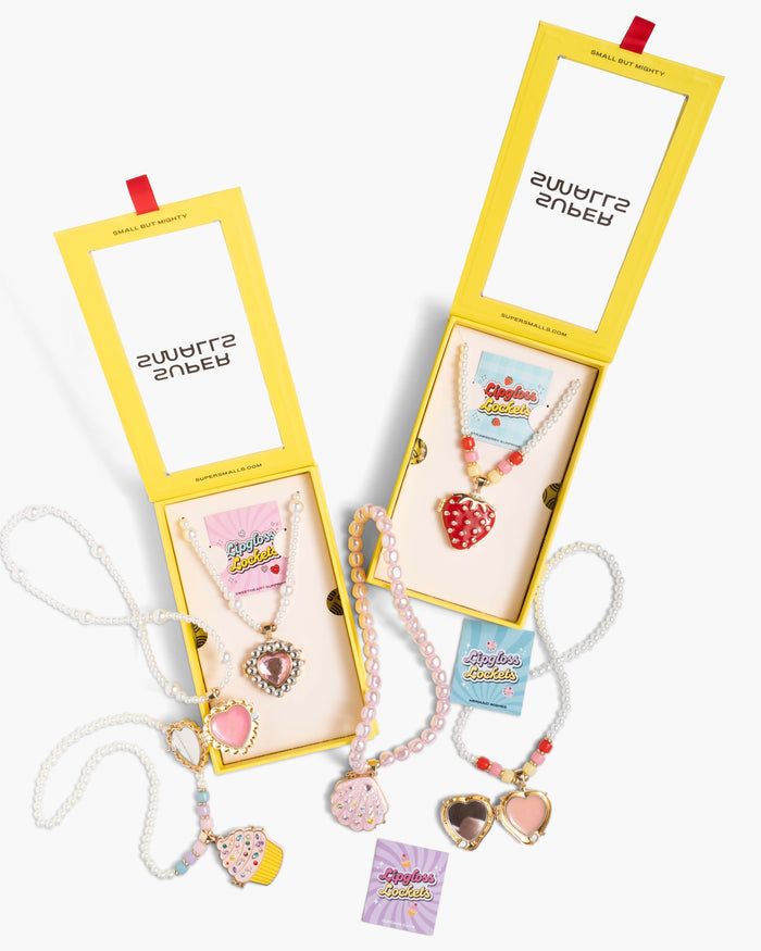 Sparkle Shell Lipgloss Locket