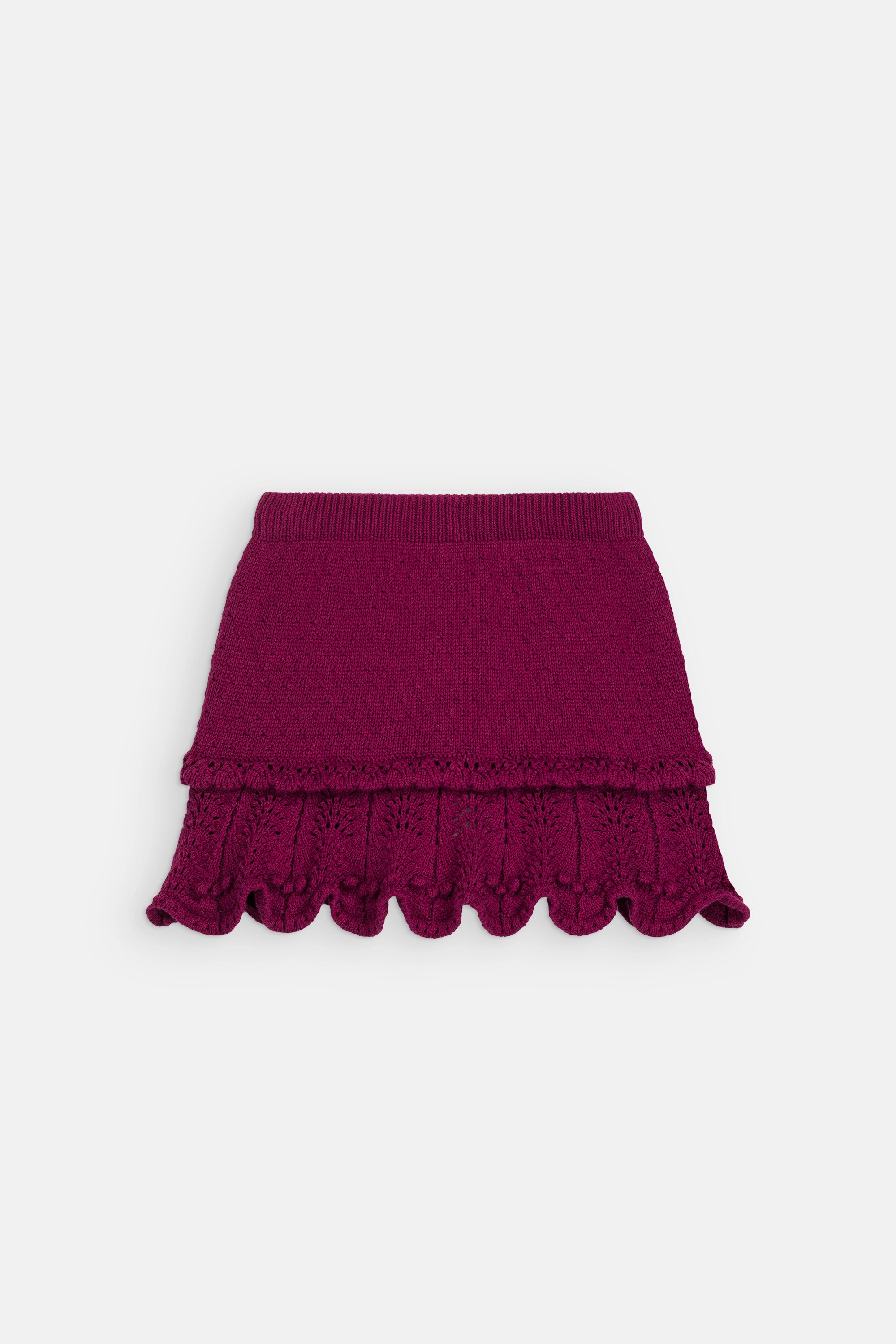 Aude Skirt - Beetroot