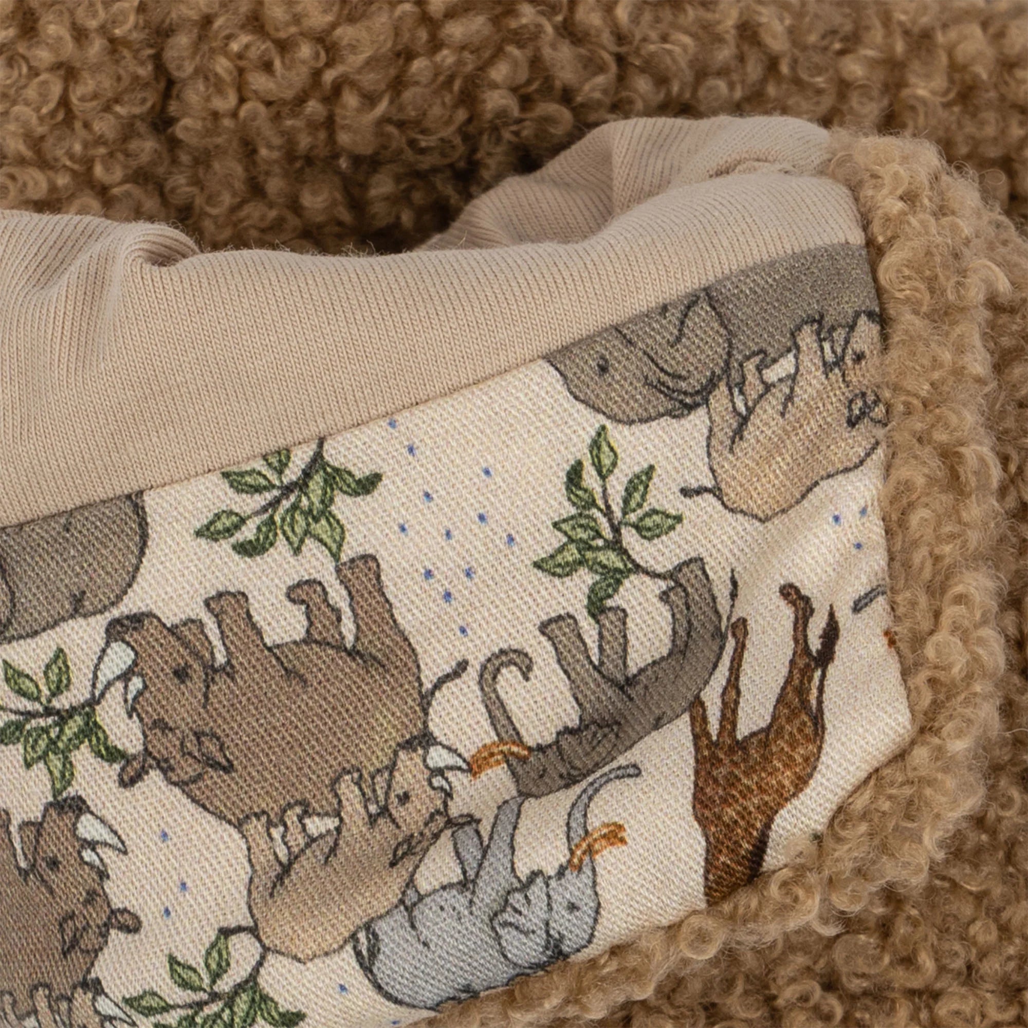 grizz teddy baby boot - shitake