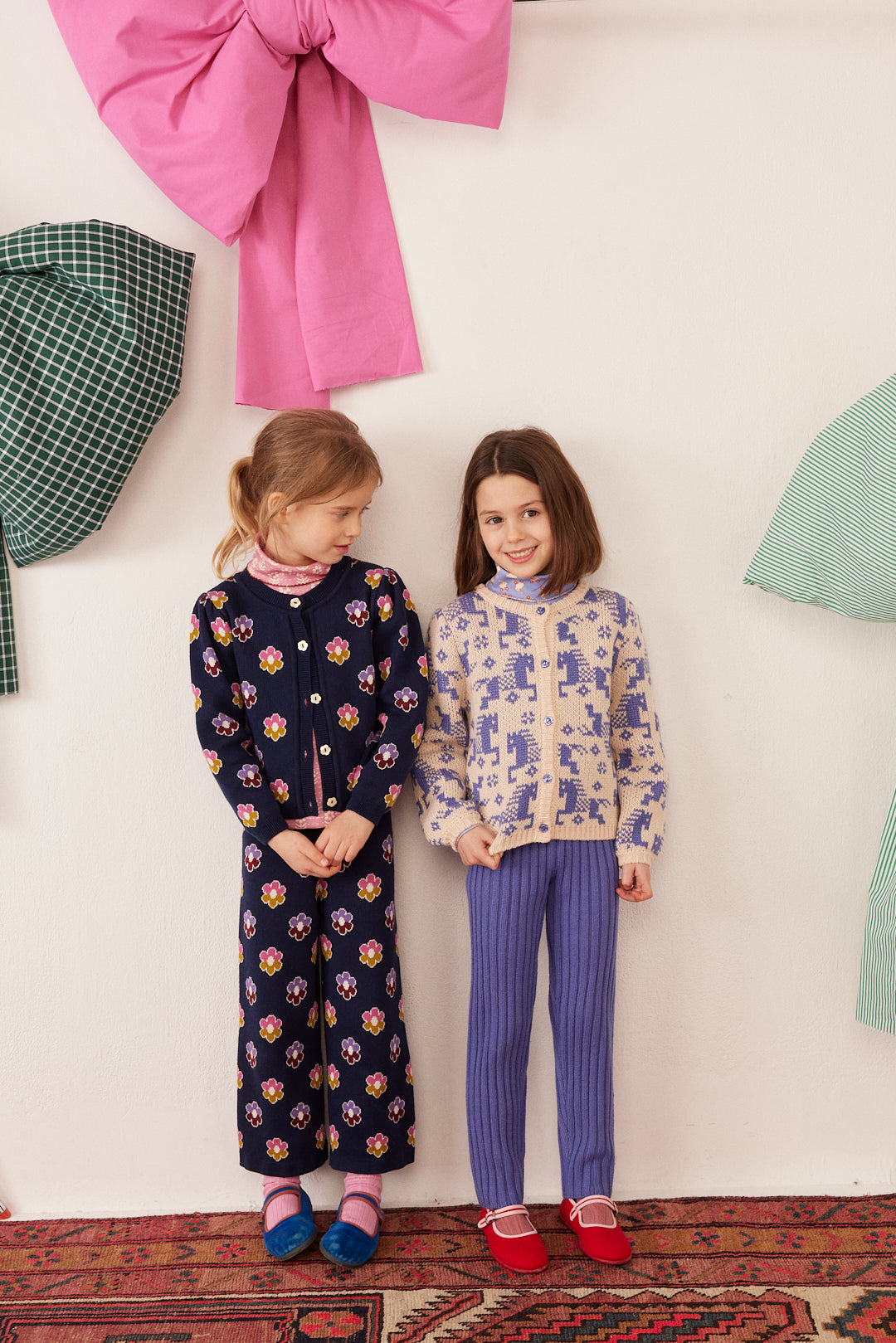 Mathilda Pants - Rainbow Flower