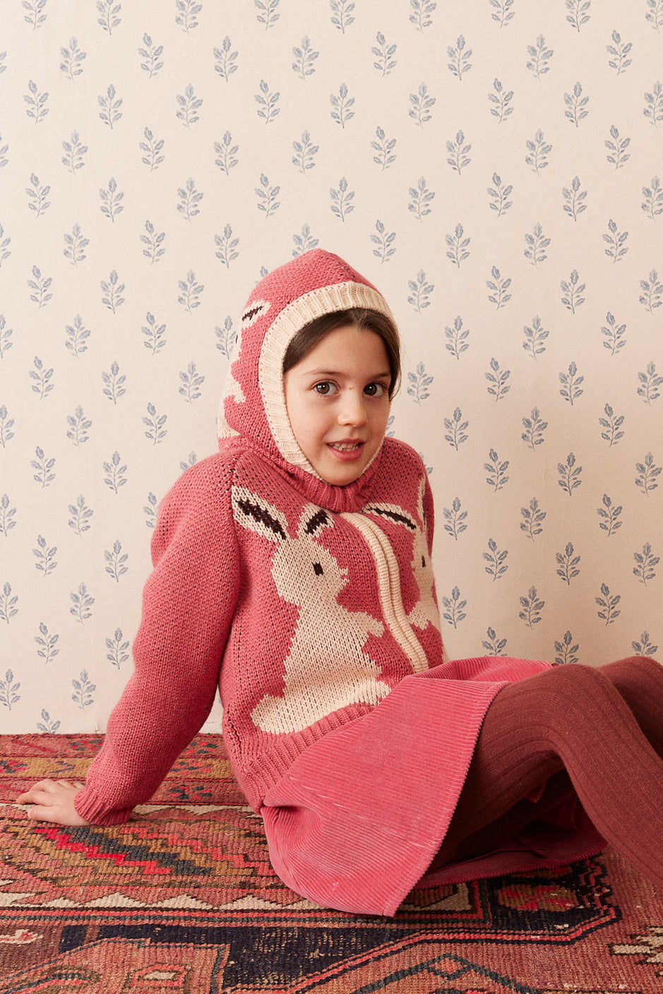 Pinguin Baby Hood Kitty - Pale Rose