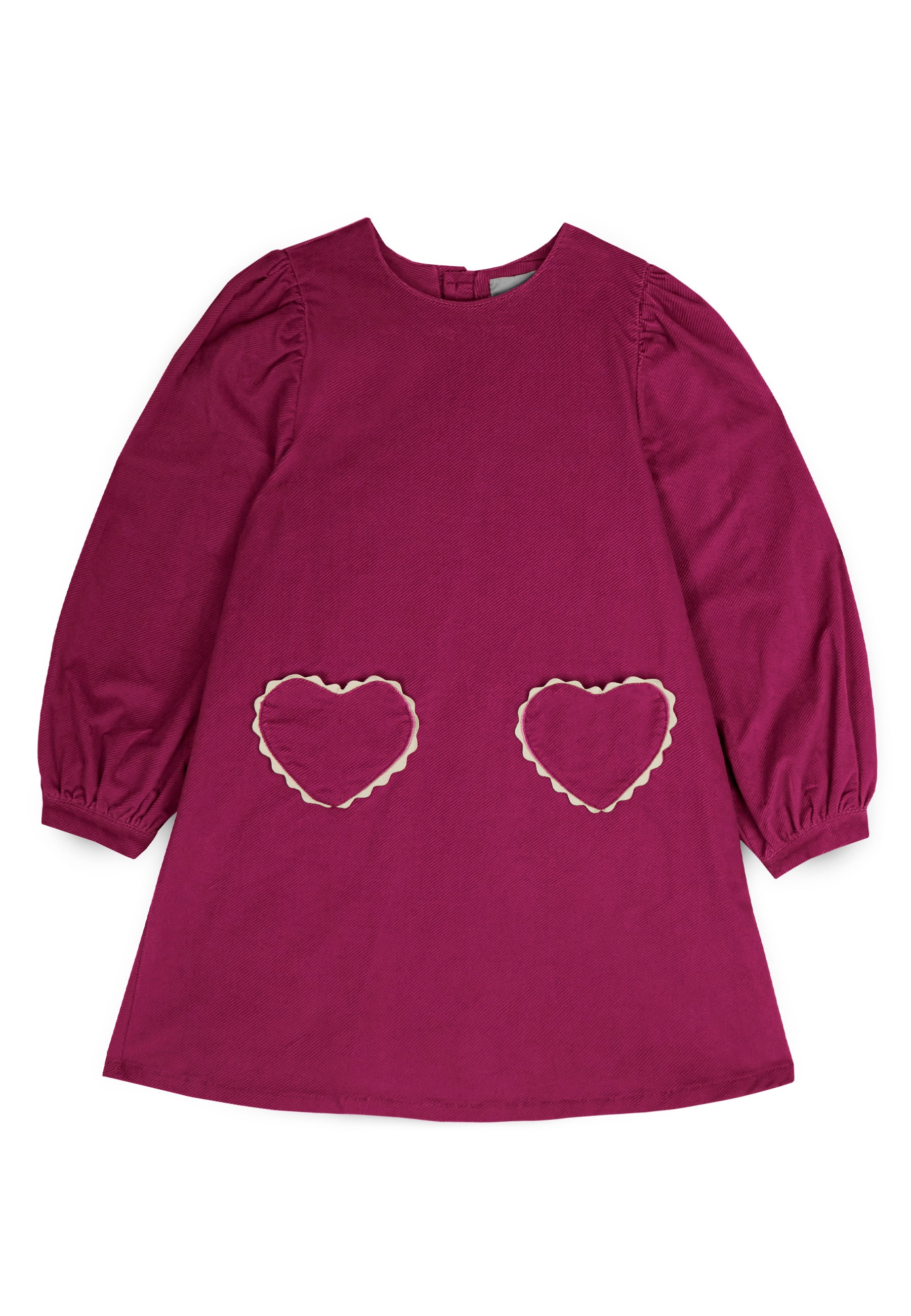 Clotilde Velvet Dress - Magenta