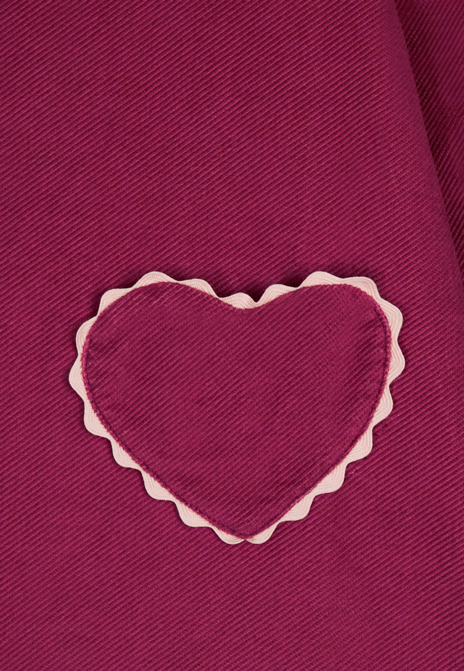Clotilde Velvet Dress - Magenta