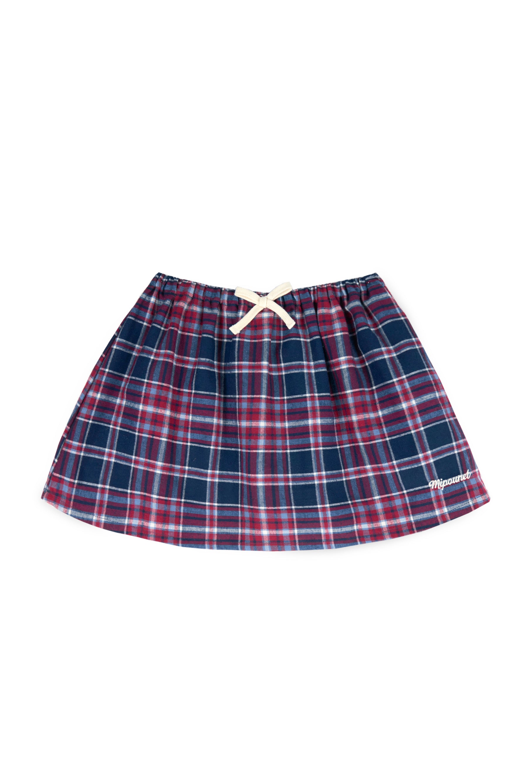 Lorena Tartan Mini Skirt - Red