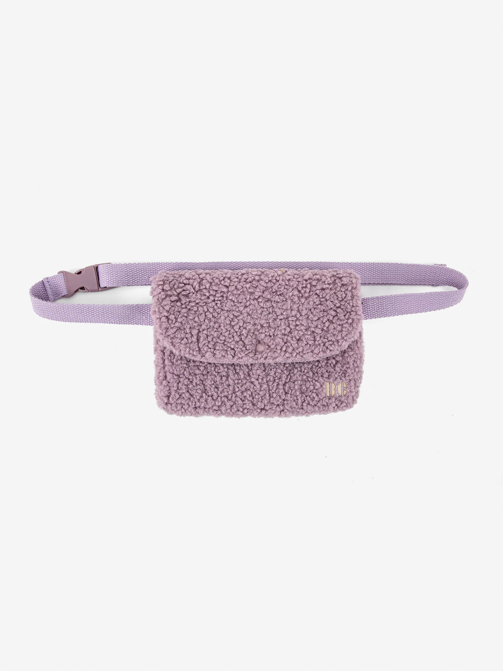 Sheepskin belt pouch