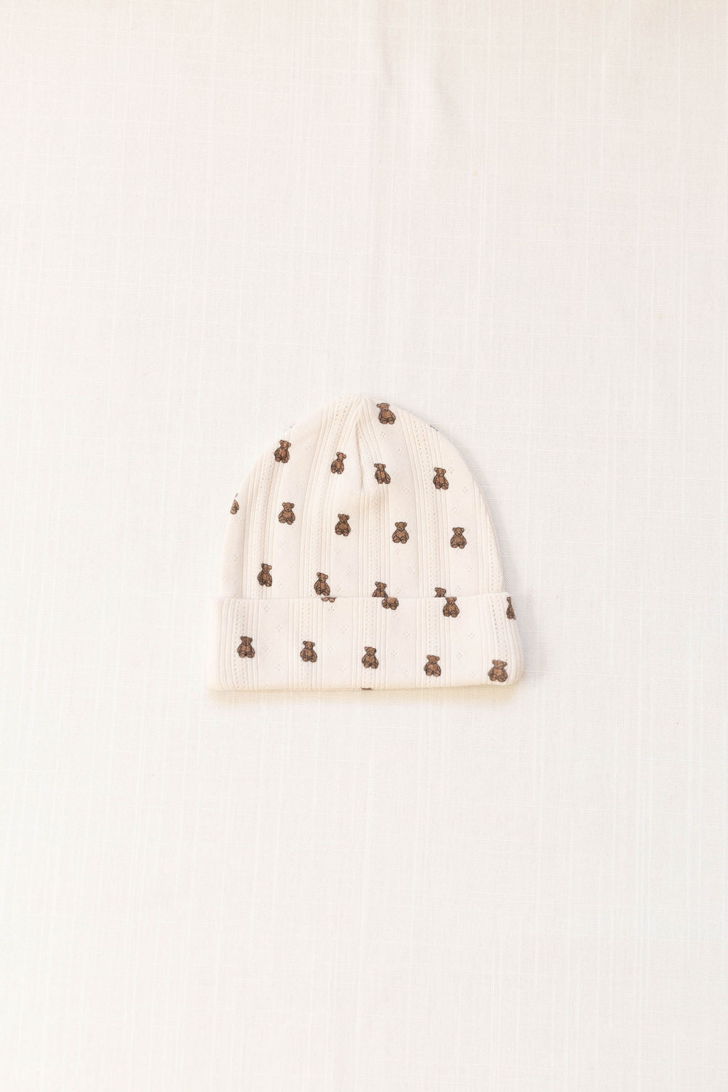 Beanie | Pointelle - Teddy