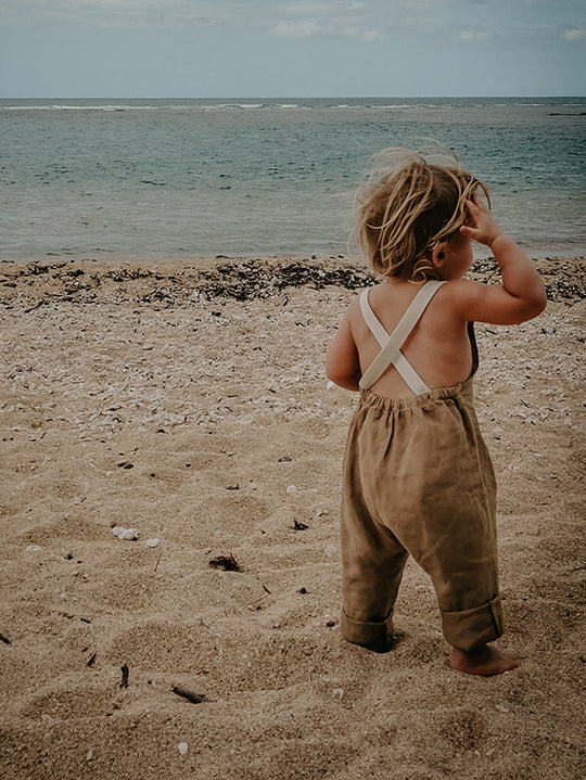 The Linen Overall Camel