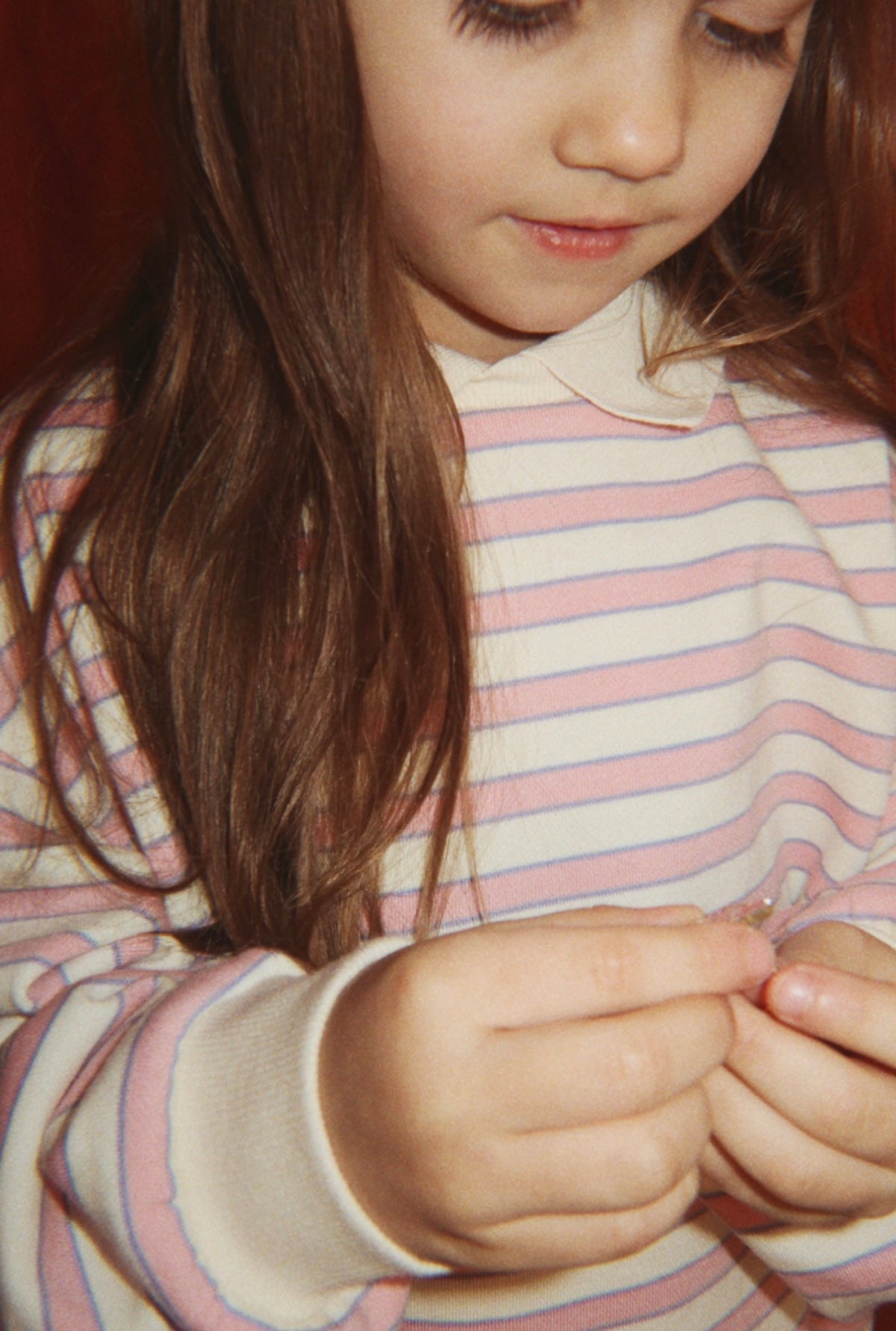 Spotty Sweatshirt GOTS - Lolly Stripe
