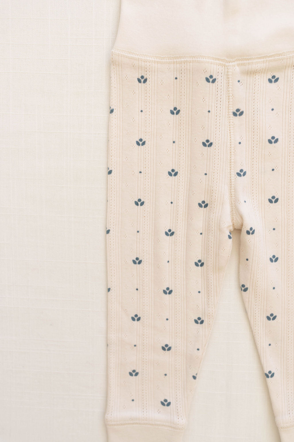 Onesie + Pant Set | Pointelle - Bluebelle