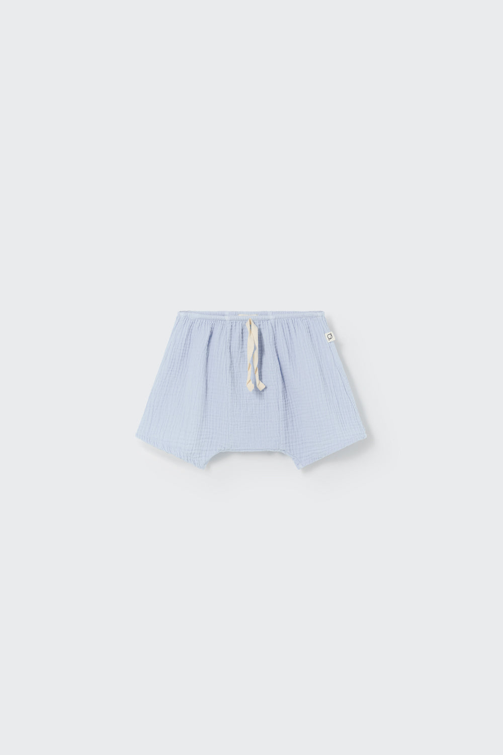 Soft Gauze Baby Shorts - Sky Blue