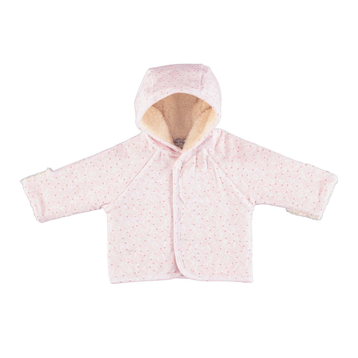 Idra Jacket - Pink Leaves