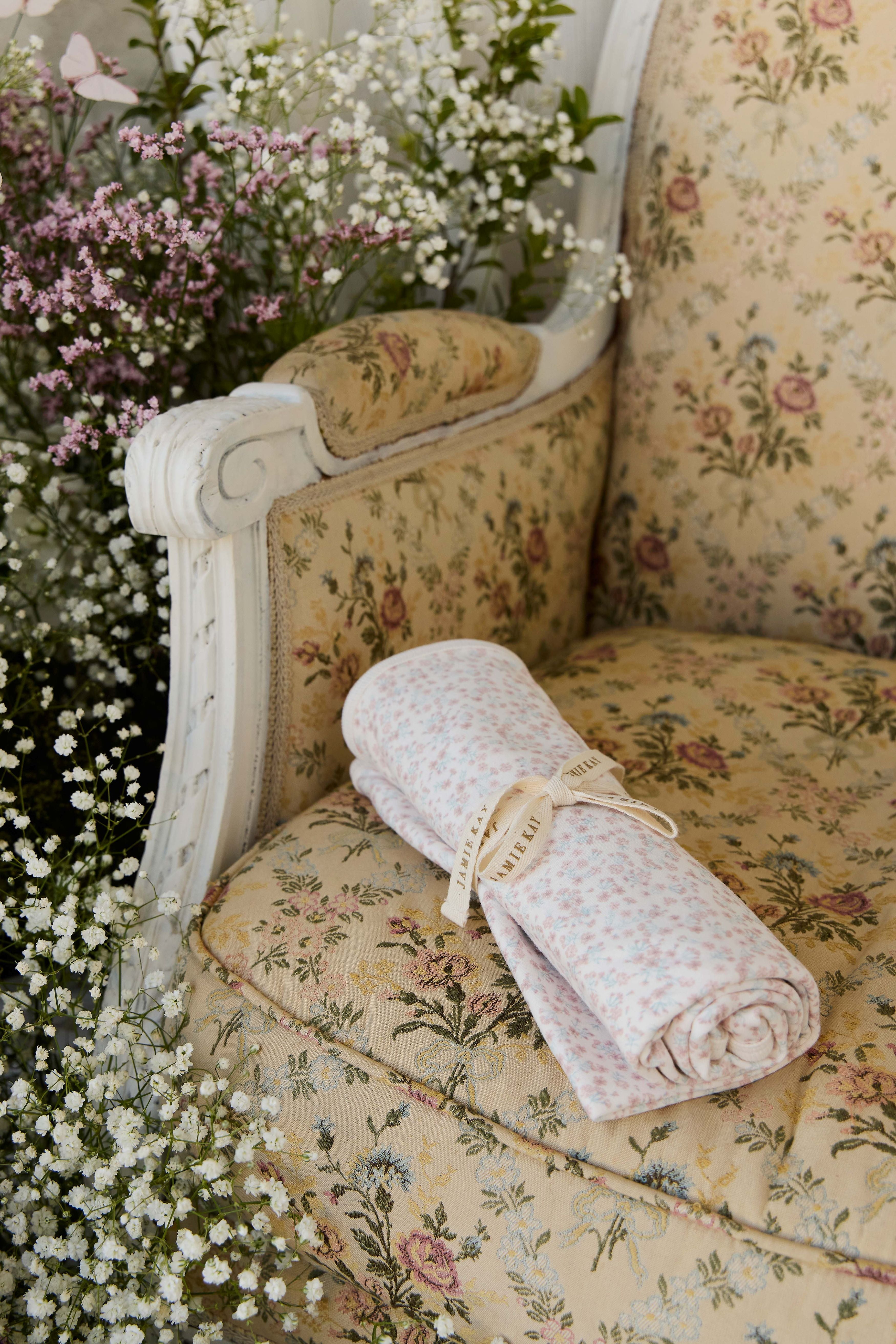 Organic Cotton Murphy Wrap - Posy Milk