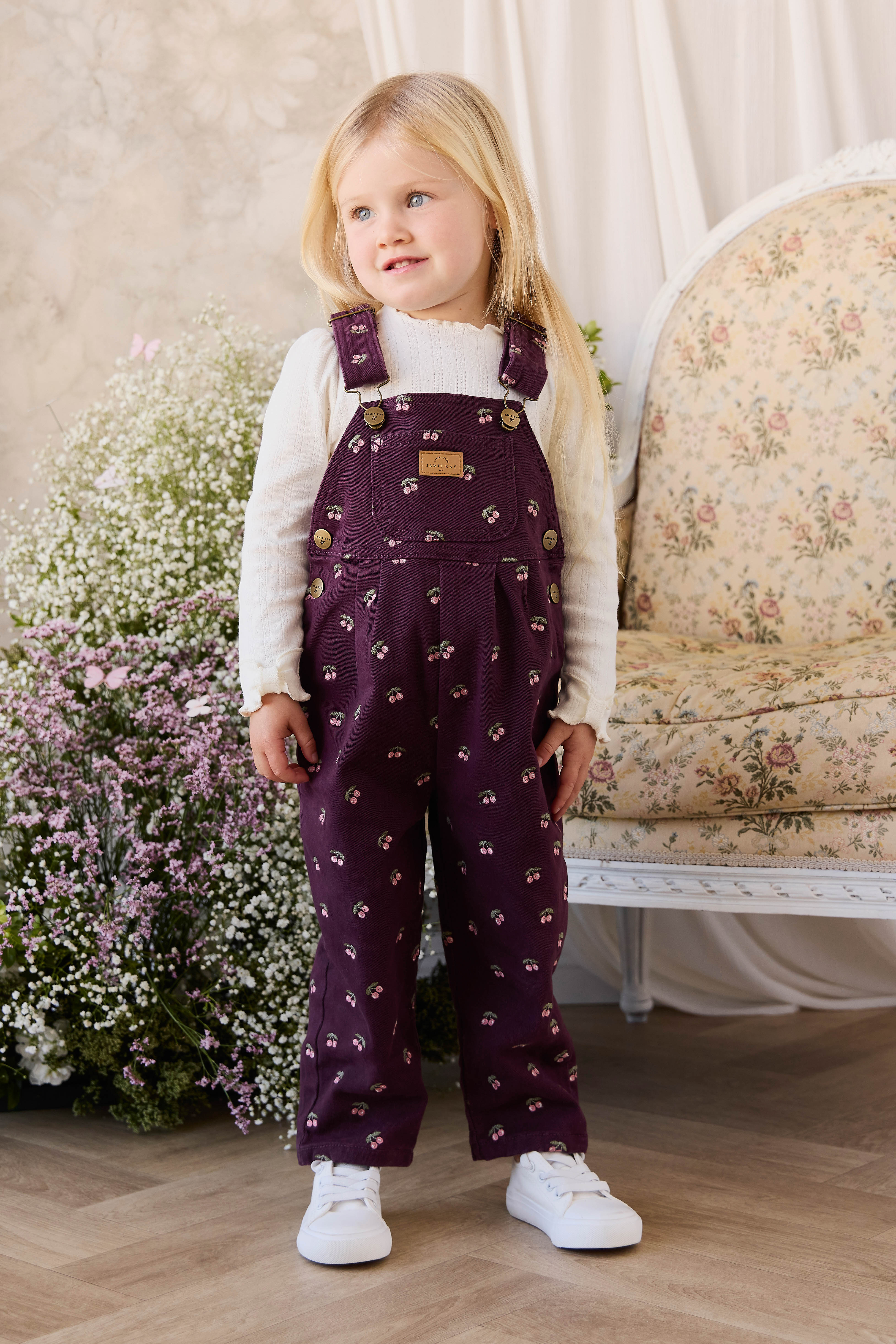 Organic Cotton Pointelle Eliane Top - Parchment