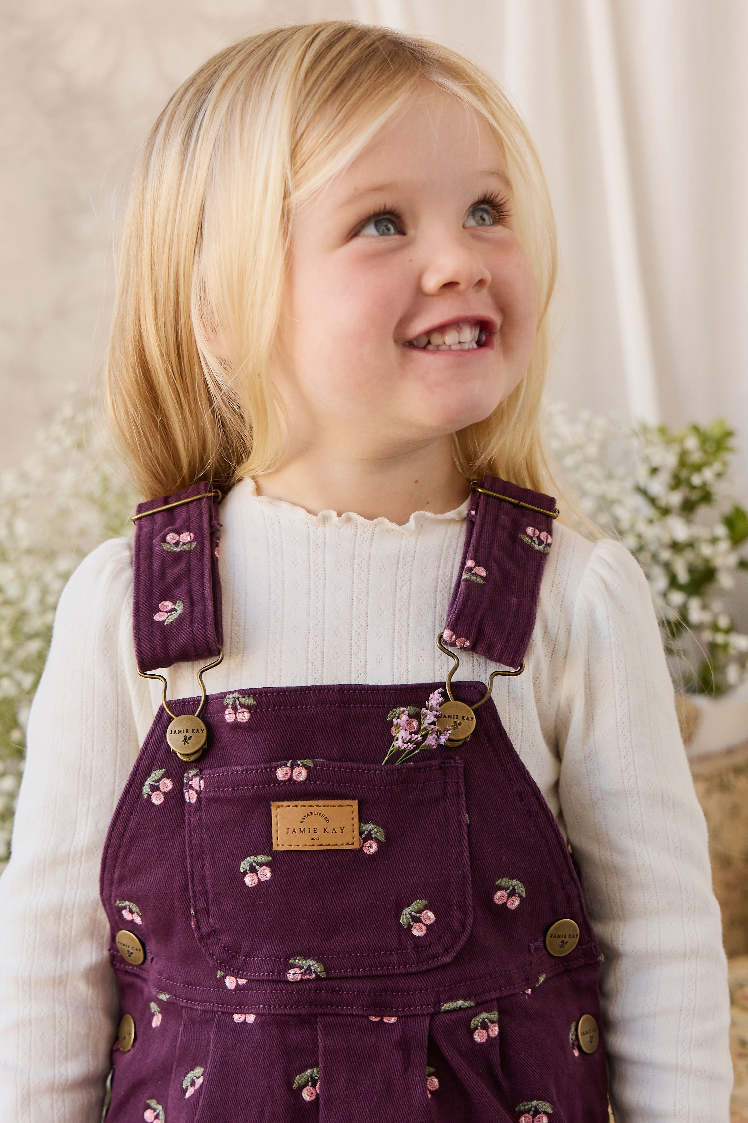 Organic Cotton Pointelle Eliane Top - Parchment