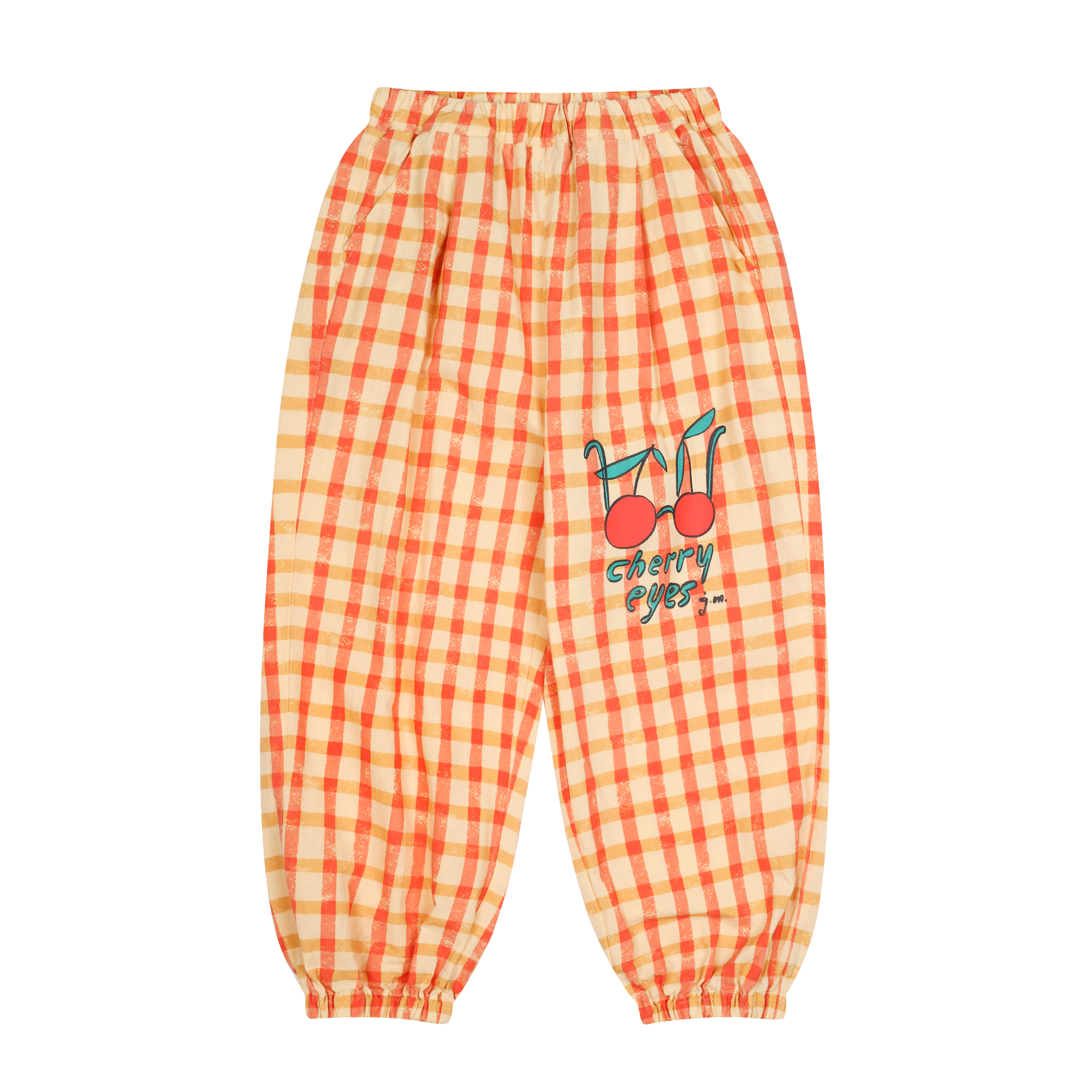 Cherry Aladdin Pants - Yellow