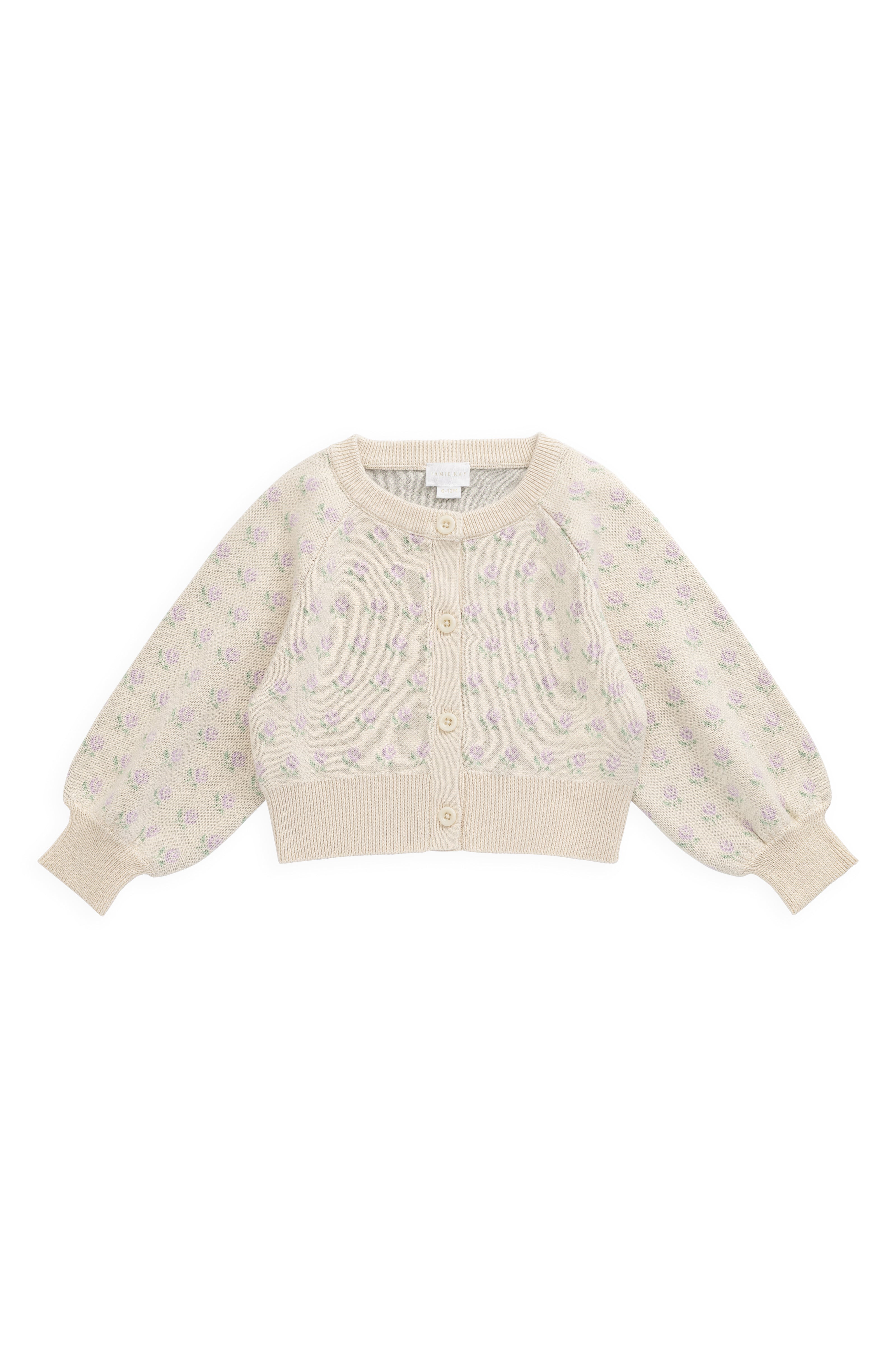 Evie Knitted Cardigan - Vanilla Evie