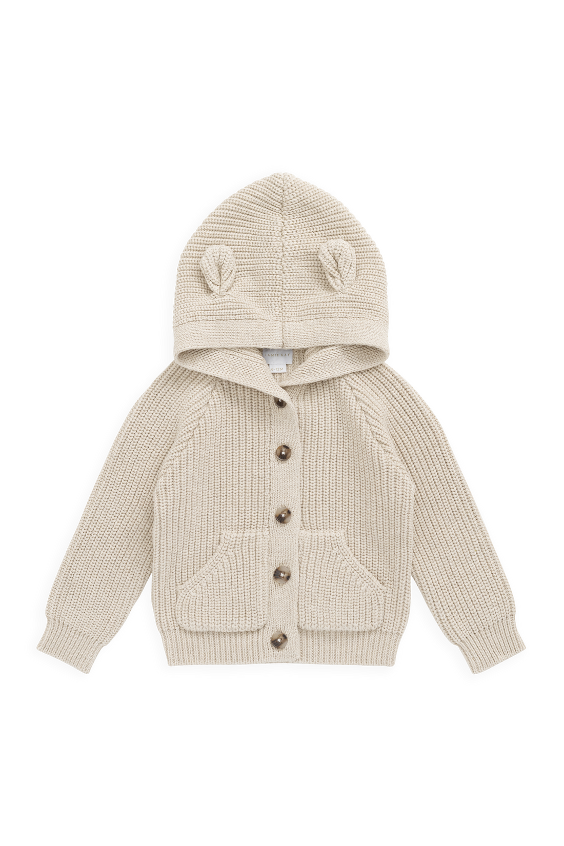 Bear Cardigan - Vanilla