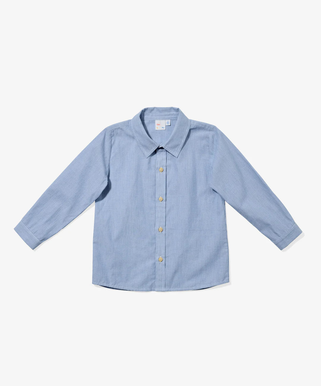 Jeffie Shirt - Blue Pinstripe
