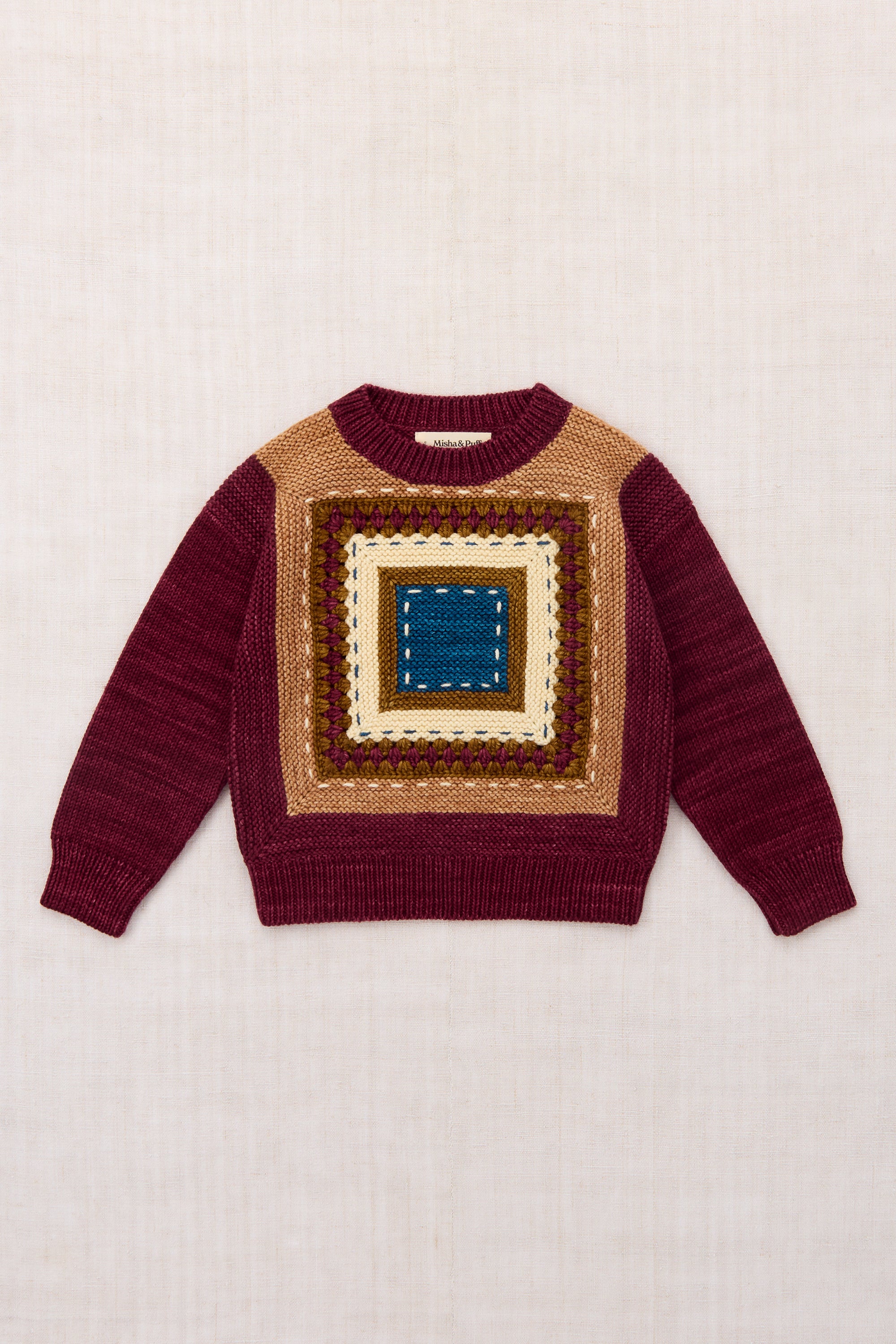 Running Stitch Sweater - Cambridge