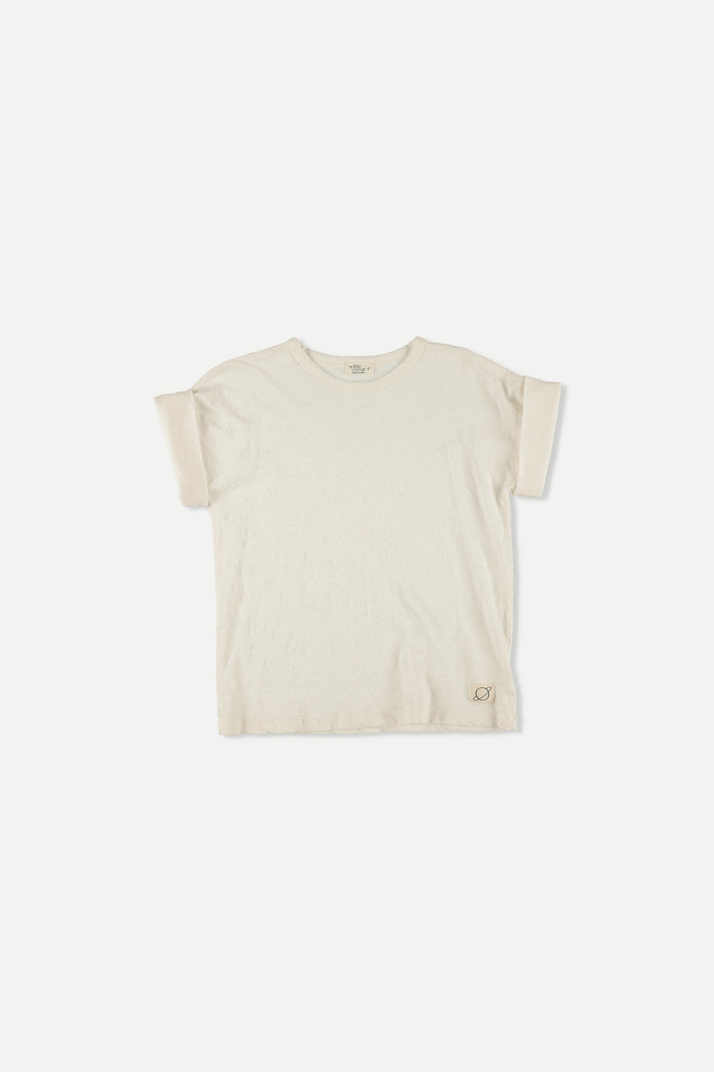 Slub Basic T-Shirt Ivory