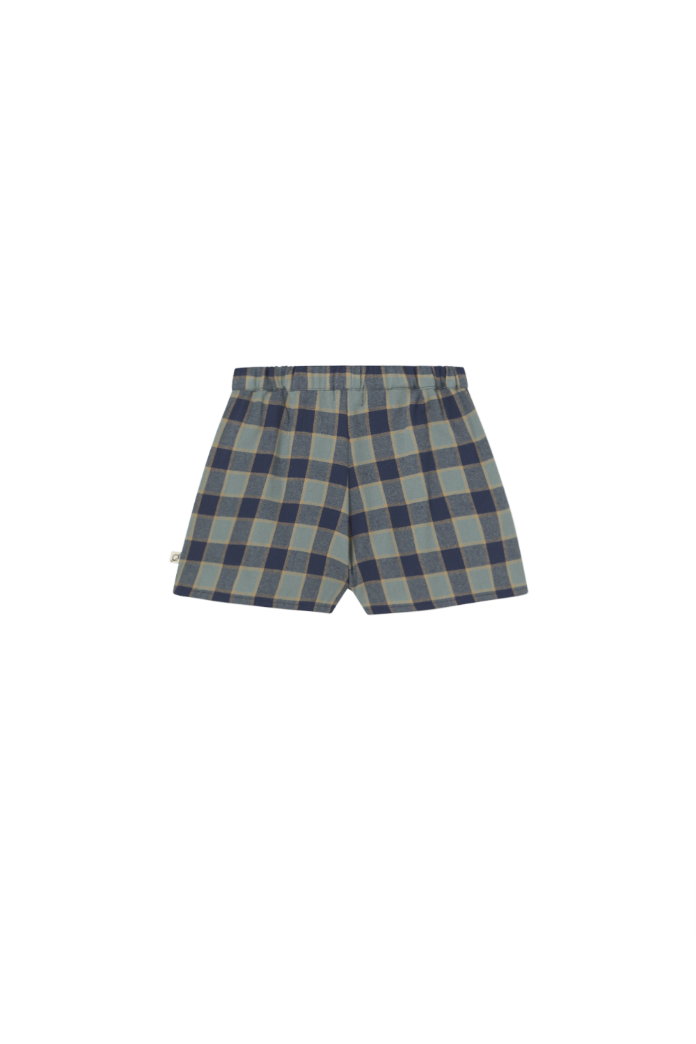 Check Flannel Skirt - Artic Blue