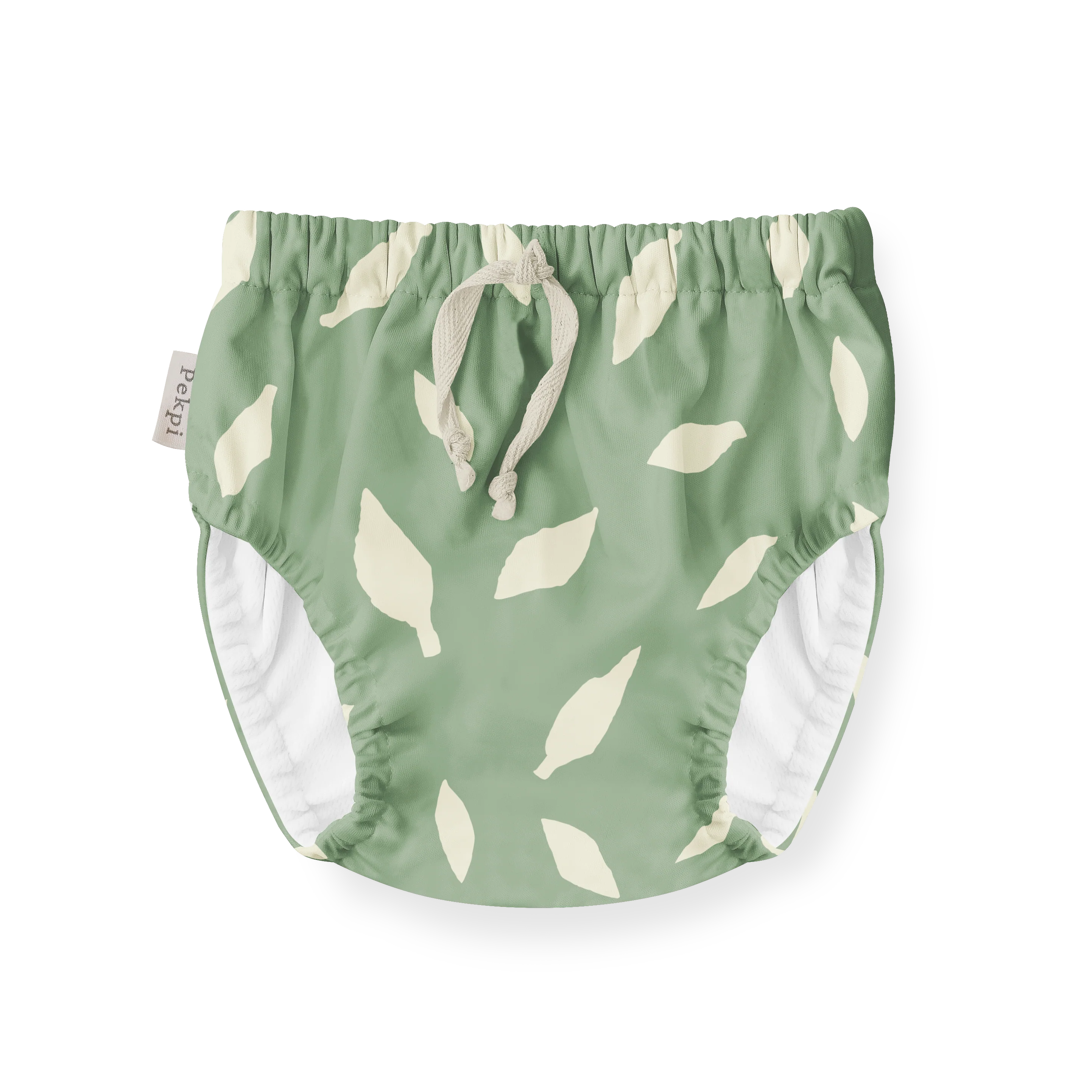 REUSABLE SWIM DIAPER | LEAF INK