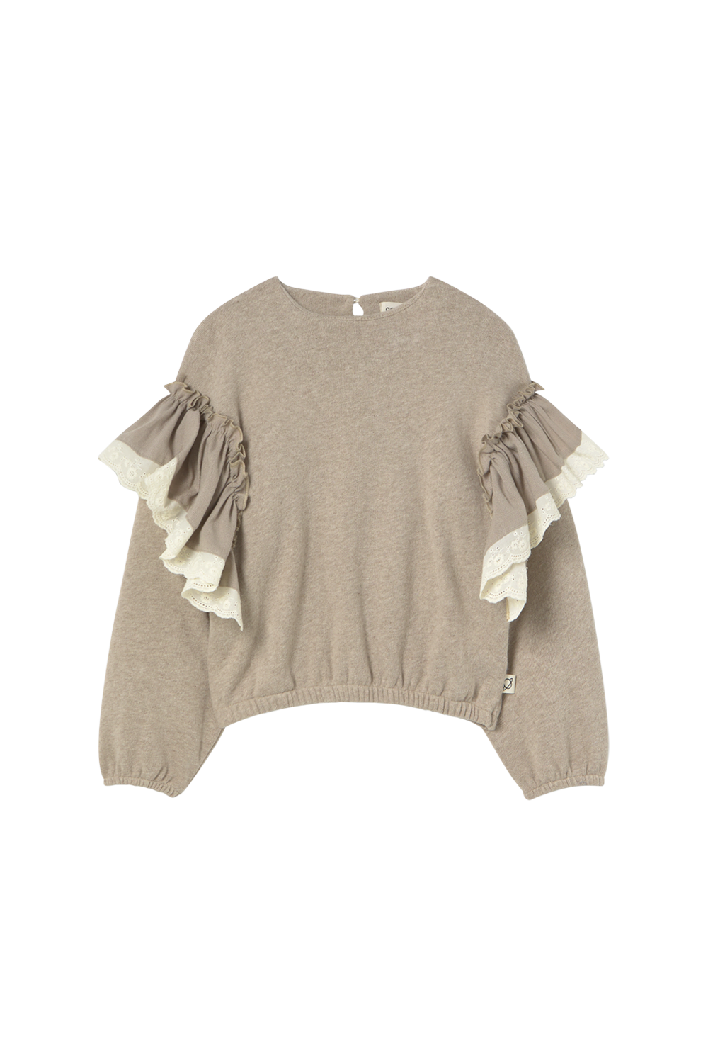 Soft Brushed Knit Sweater - Stone