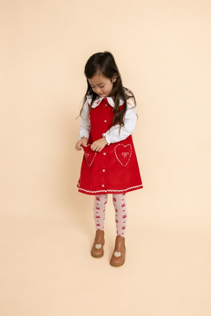 Carol Dress - Poppy Red