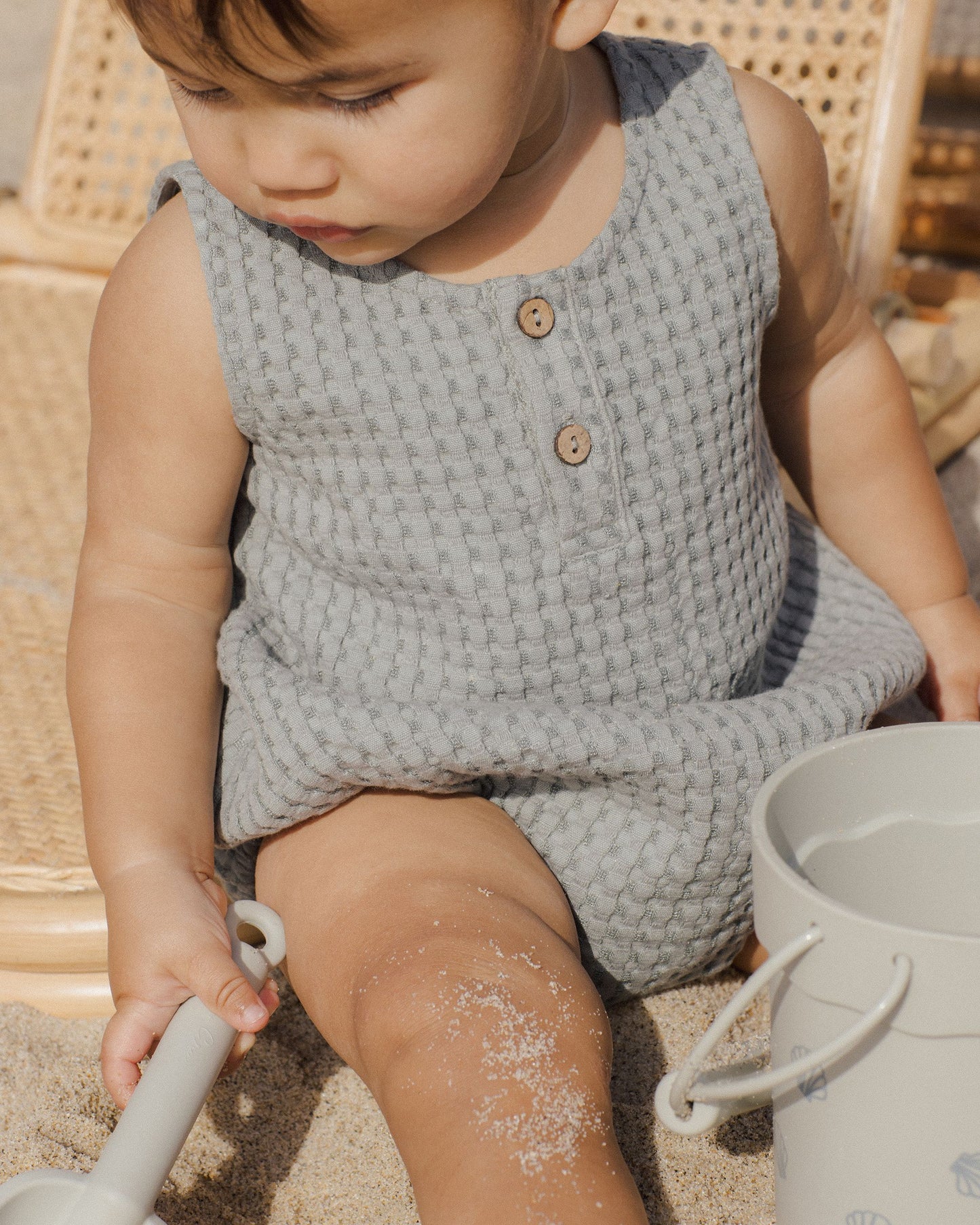 Beau Romper || Eucalyptus