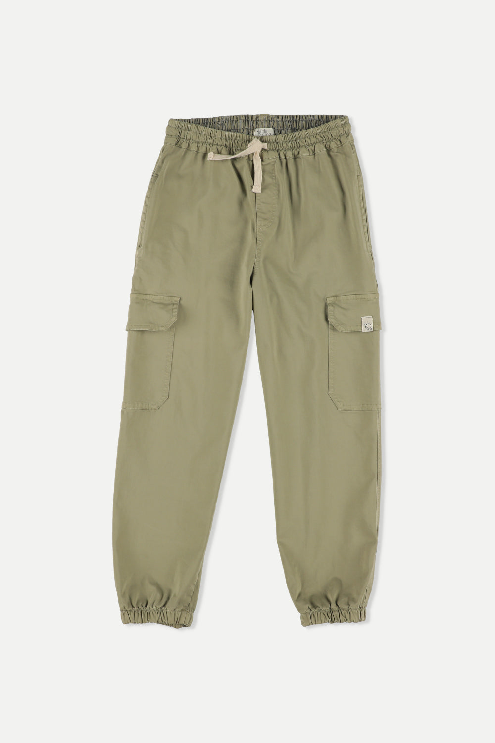 Twill Cargo Pants Khaki