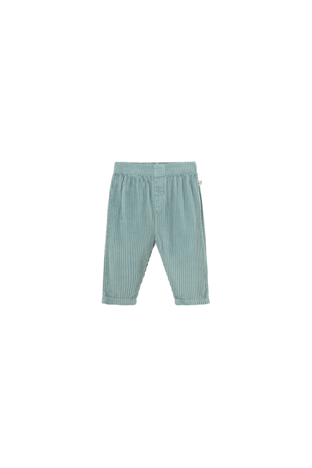 Wide Corduroy Baby Pants - Artic Blue