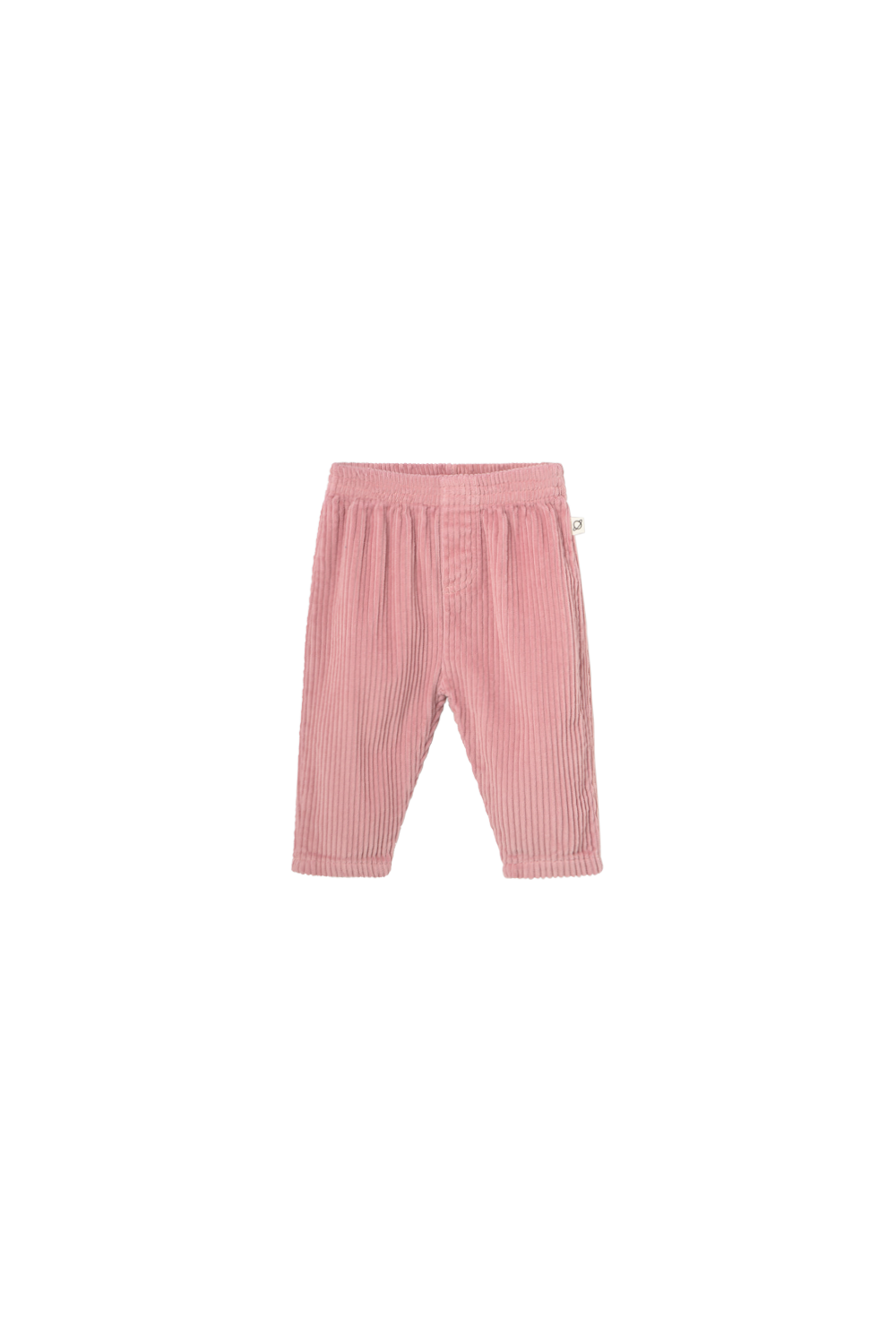 Wide Corduroy Baby Pants - Rose Tea