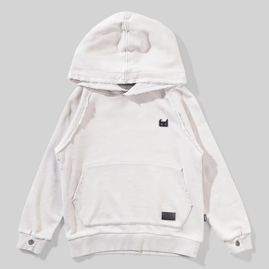 CHECKMATE HOODY MINERAL GREY